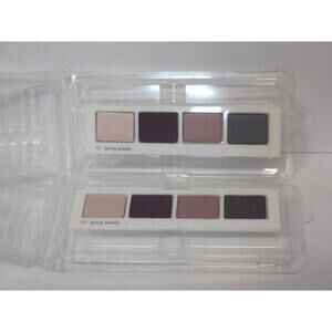 CLINIQUE ALL ABOUT SHADOW QUAD #10 GOING STEADY REFILL PACKET *2 PC LOT*